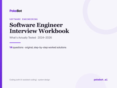 Software Engineer Interview Workbook cover