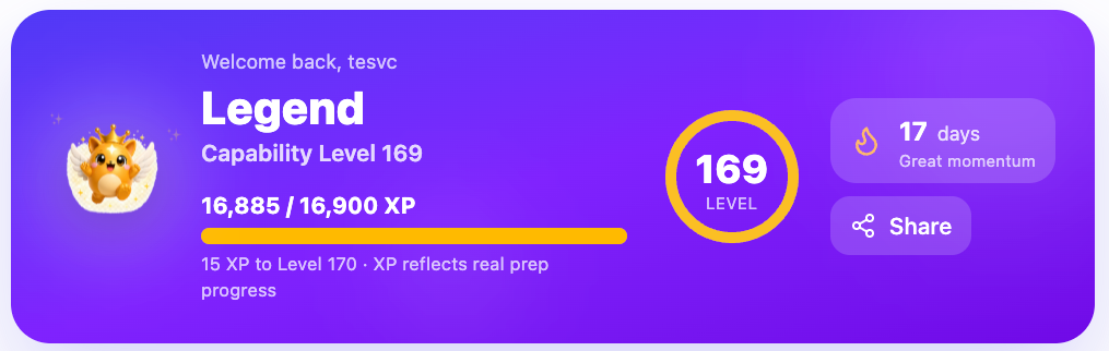 XP & Levels