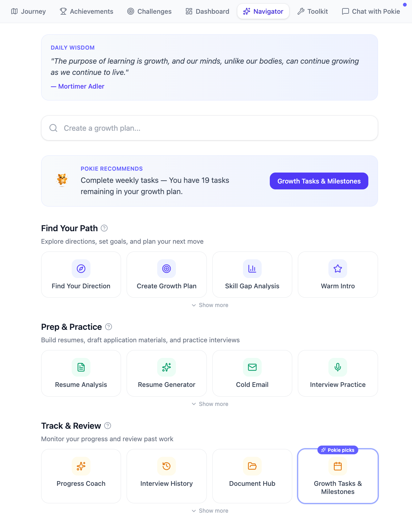 Three Organized Categories