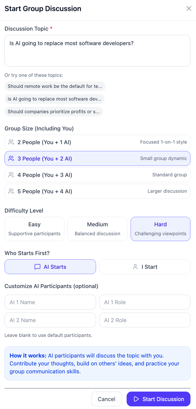 Group Discussion