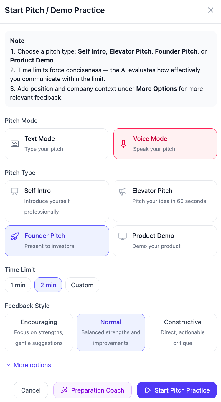 Pitch & Demo