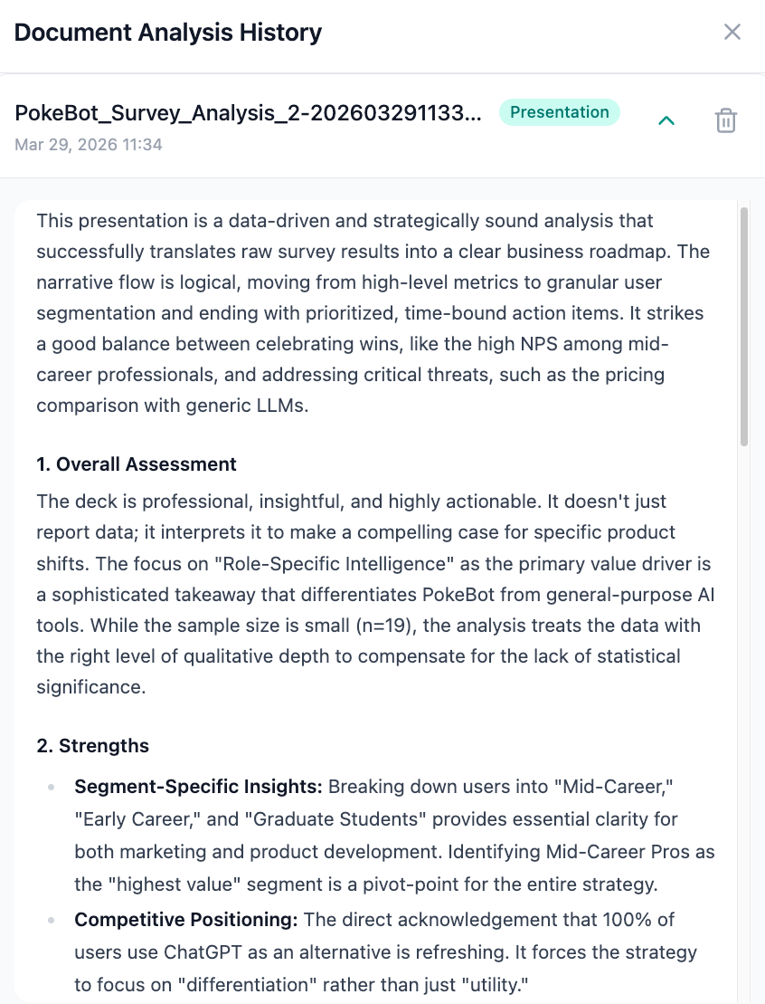 Application Materials Review